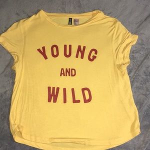 Young and Wild Tee
